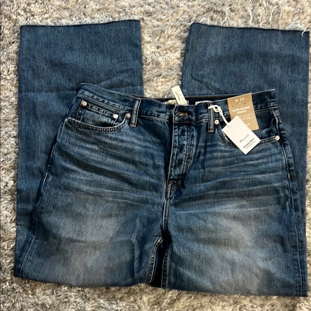 Madewell Blue Flare & Wide Leg Jeans